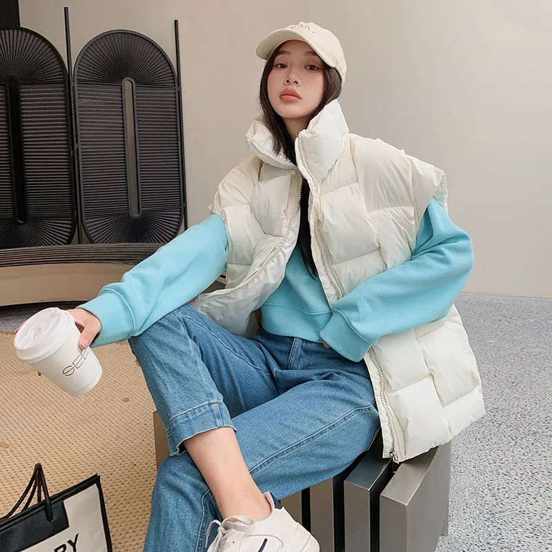 Devo Oversized Puffer Vest