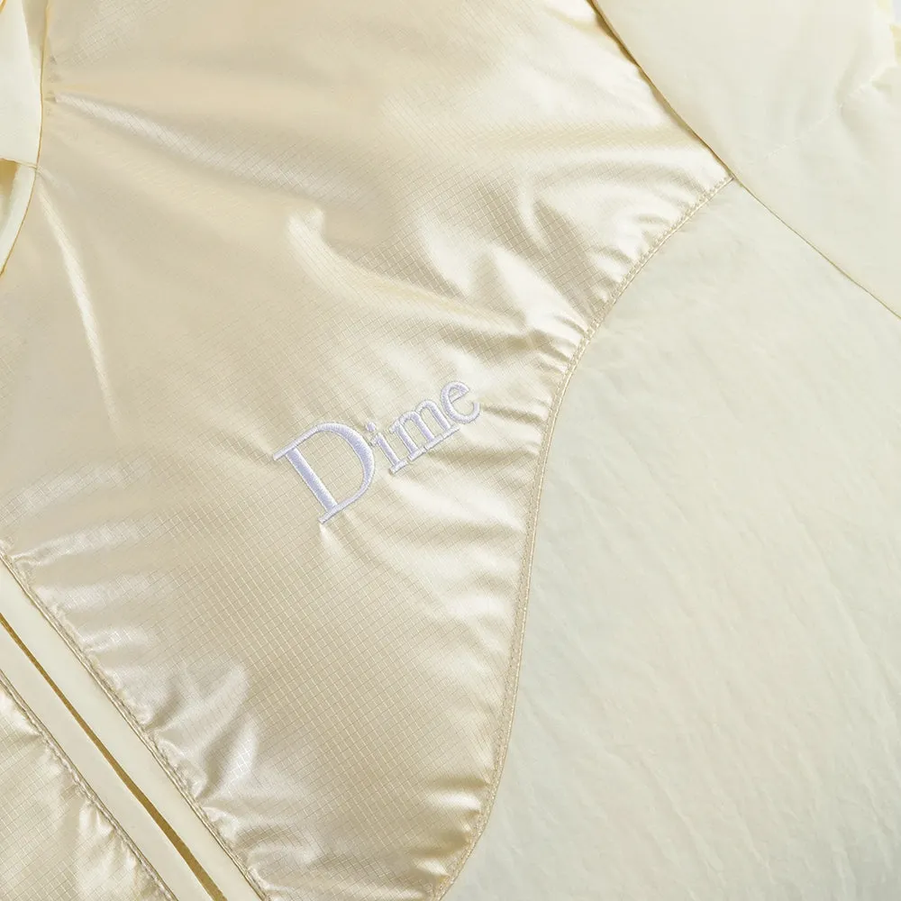 Dime Contrast Puffer Jacket Off White