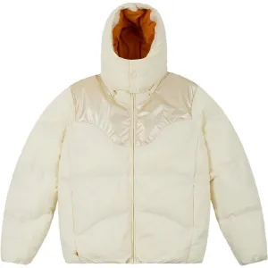 Dime Contrast Puffer Jacket Off White