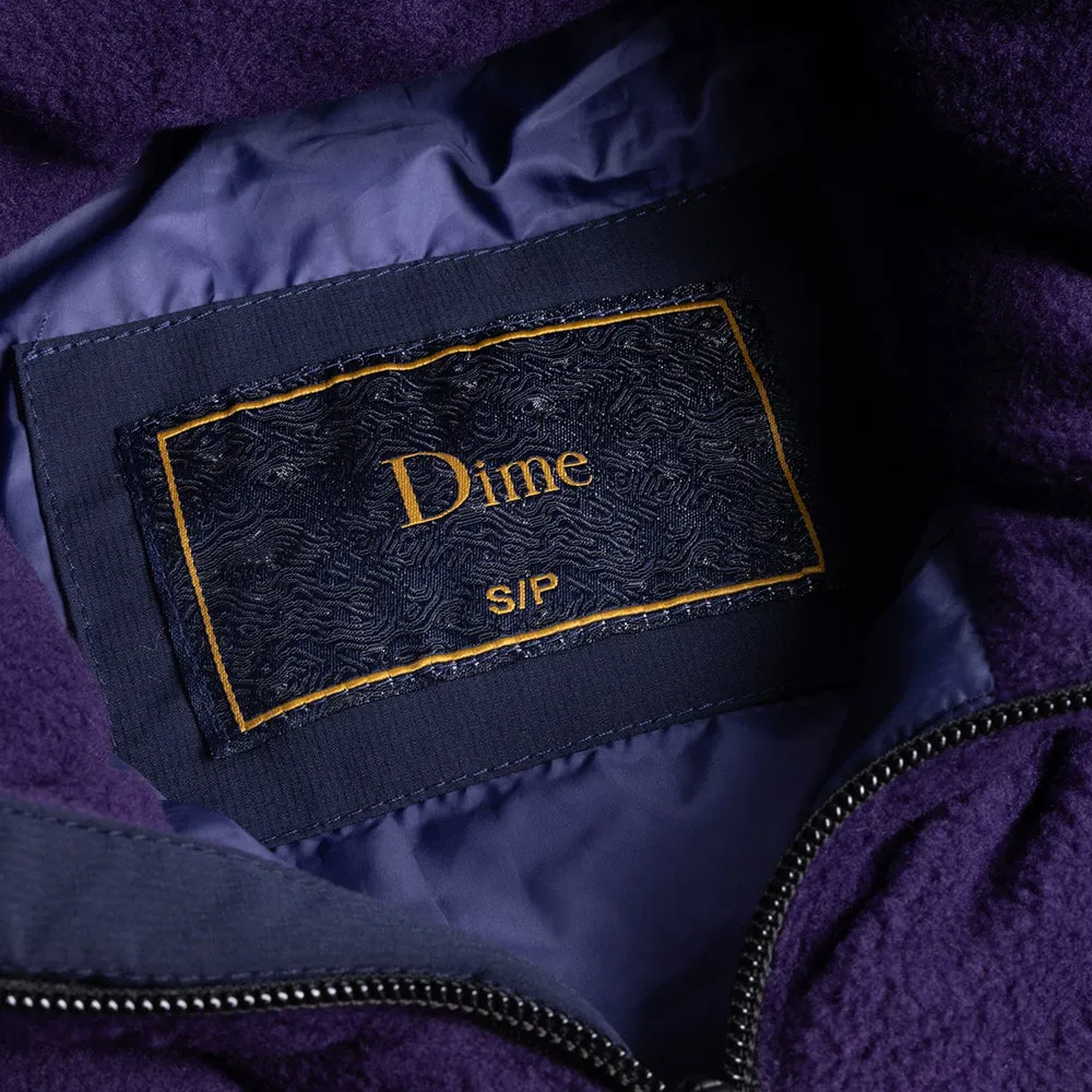 Dime MTL Sleeveless Puffer Plum