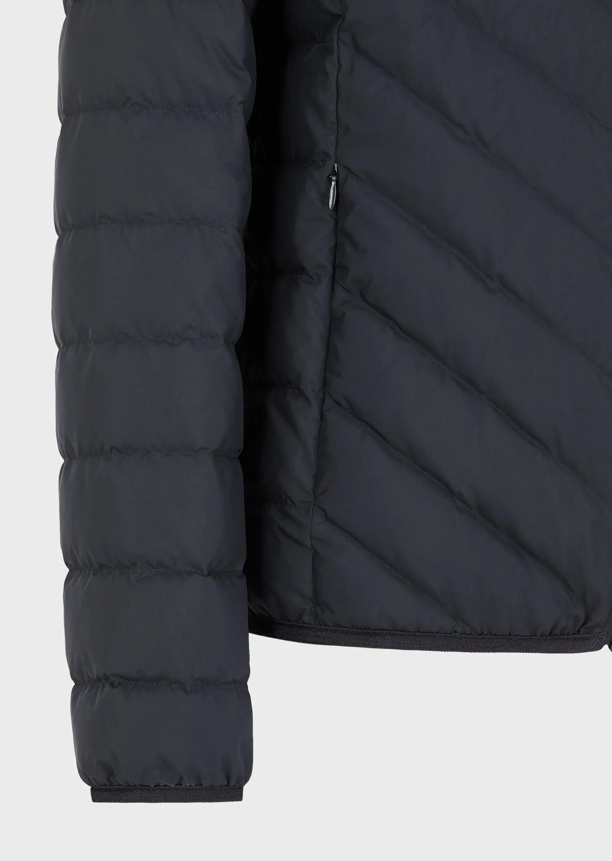 EA7 Emporio Armani 8Npb07 Sporty Hooded Down Puffer Jacket Blue
