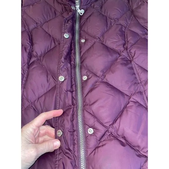 Eddie Bauer Premium Quality Goose Down Puffer Jacket - Women's Size M - EB 700