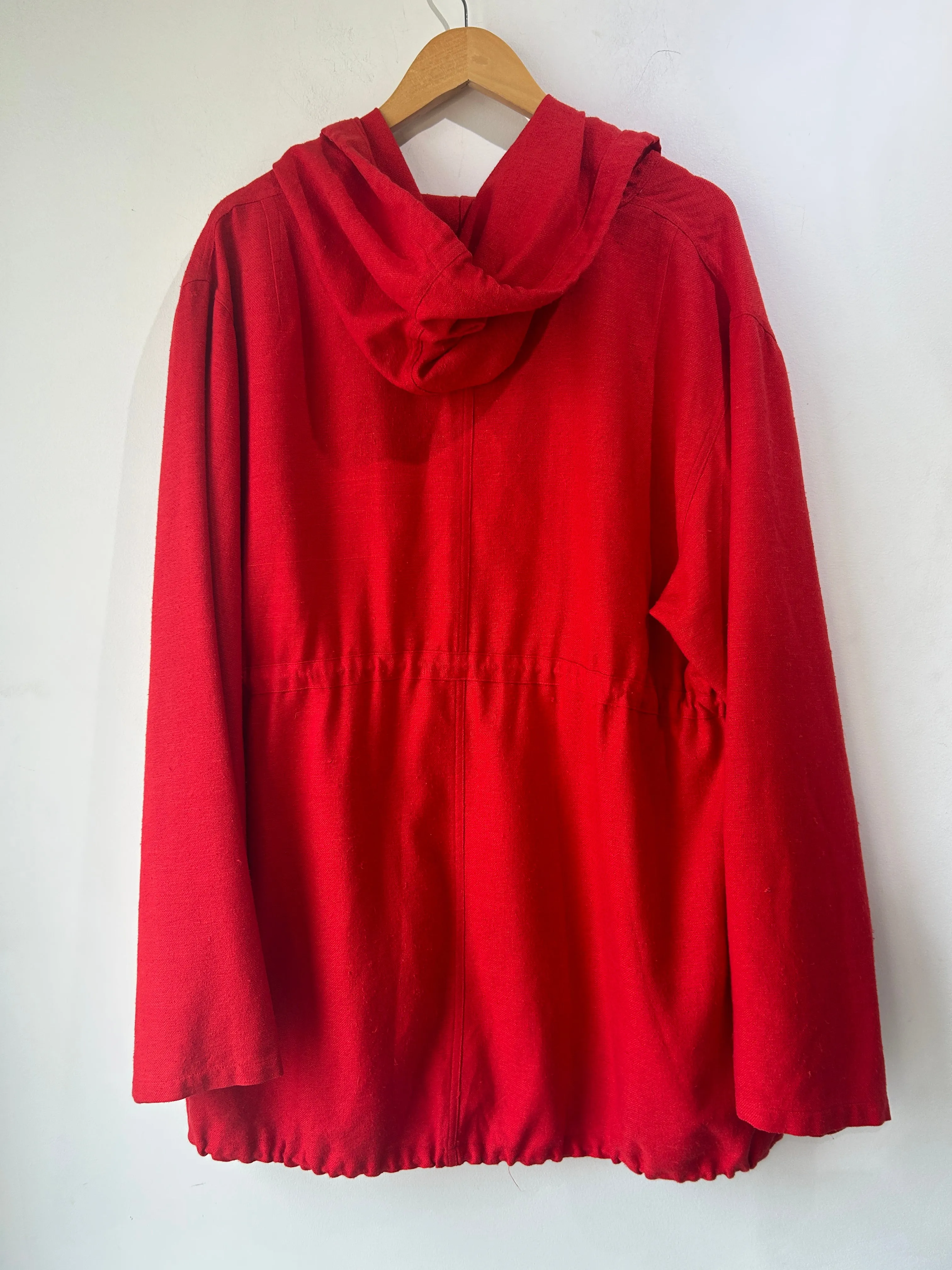 Electric Feathers Raw Silk Jacket