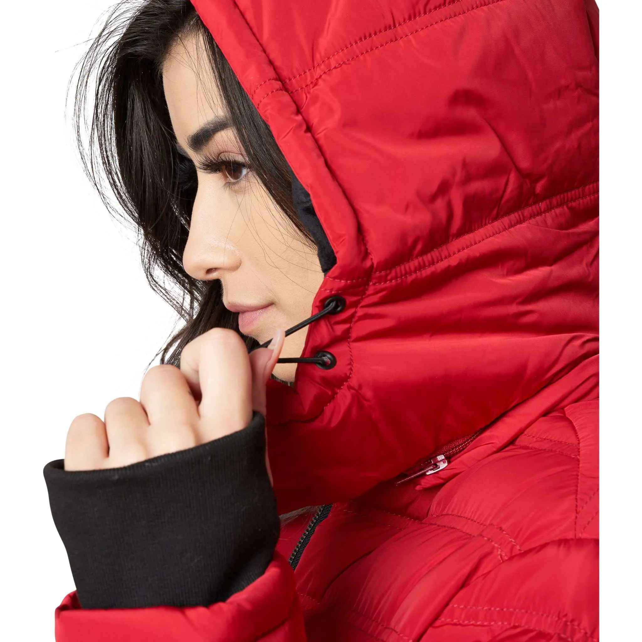ELORA Full-Length Puffer Coat for Women - Stylish Winter Maxi Coat (47 Inch)