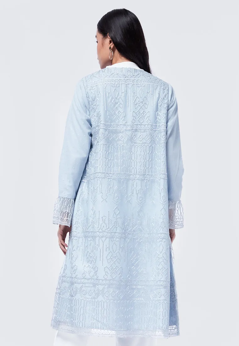 Embroidered Long Sleeves Outer