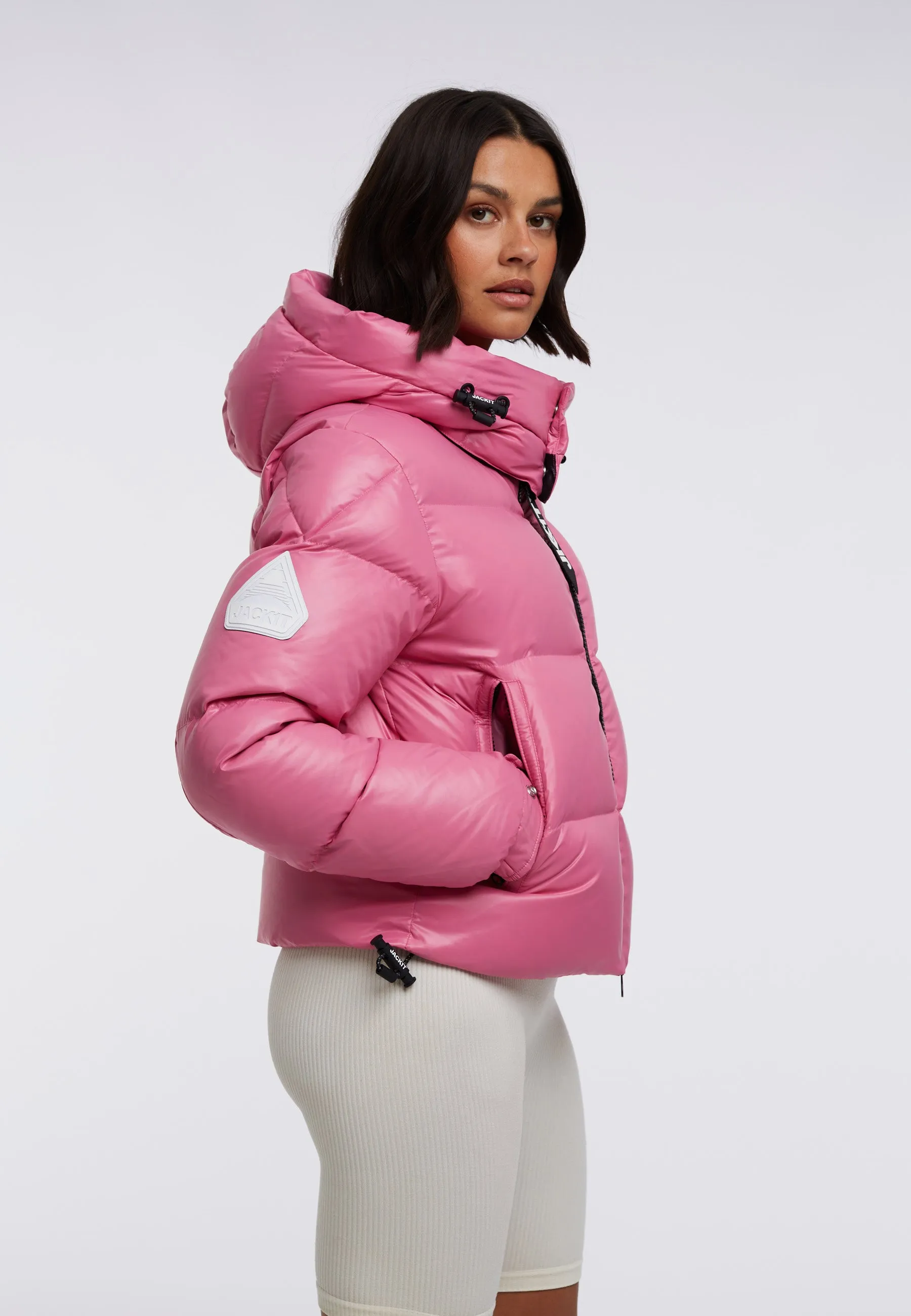 EZ Puffer Racer Hooded Jacket