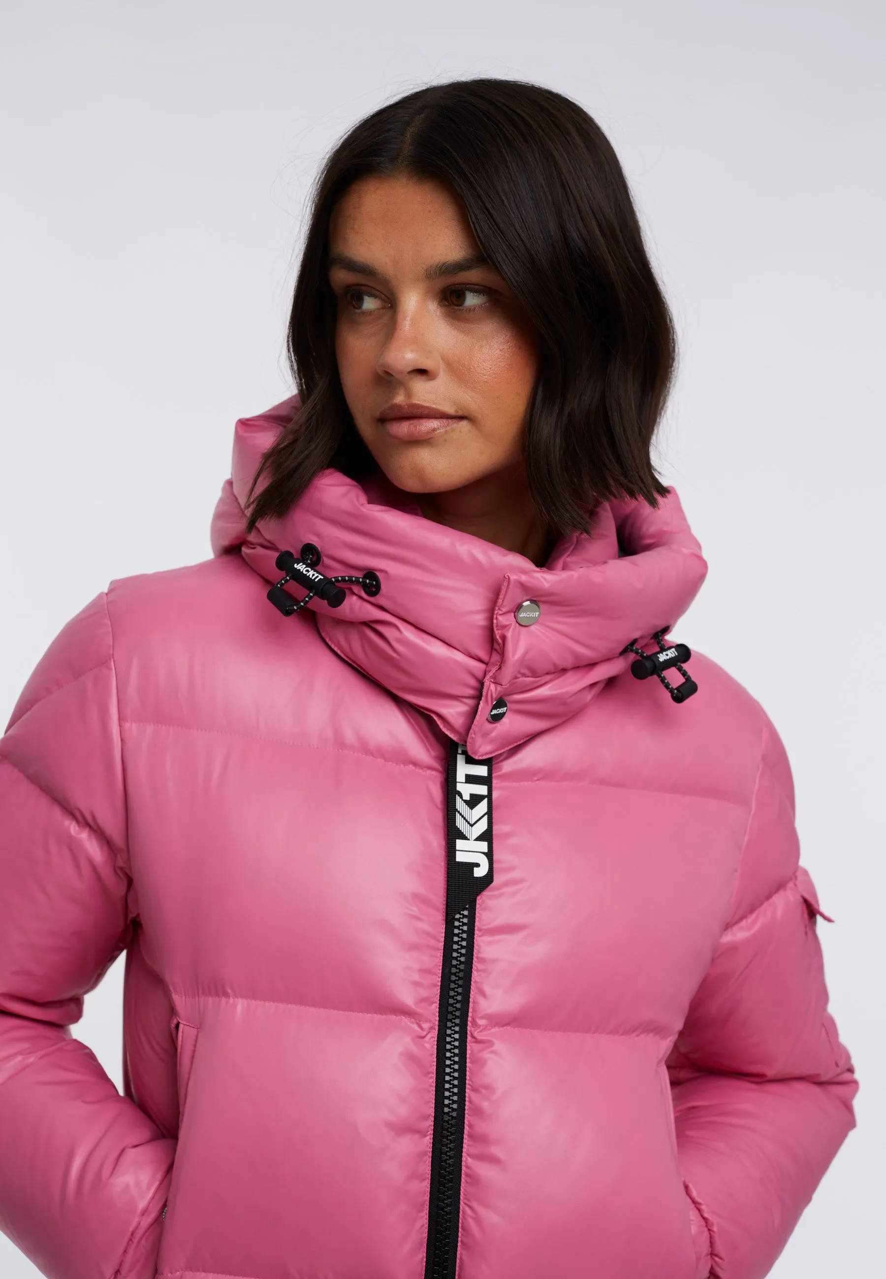 EZ Puffer Racer Hooded Jacket