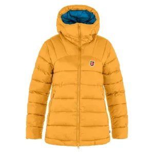 Fjallraven Womens Expedition Mid Winter Jacket Mustard Yellow / UN Blue