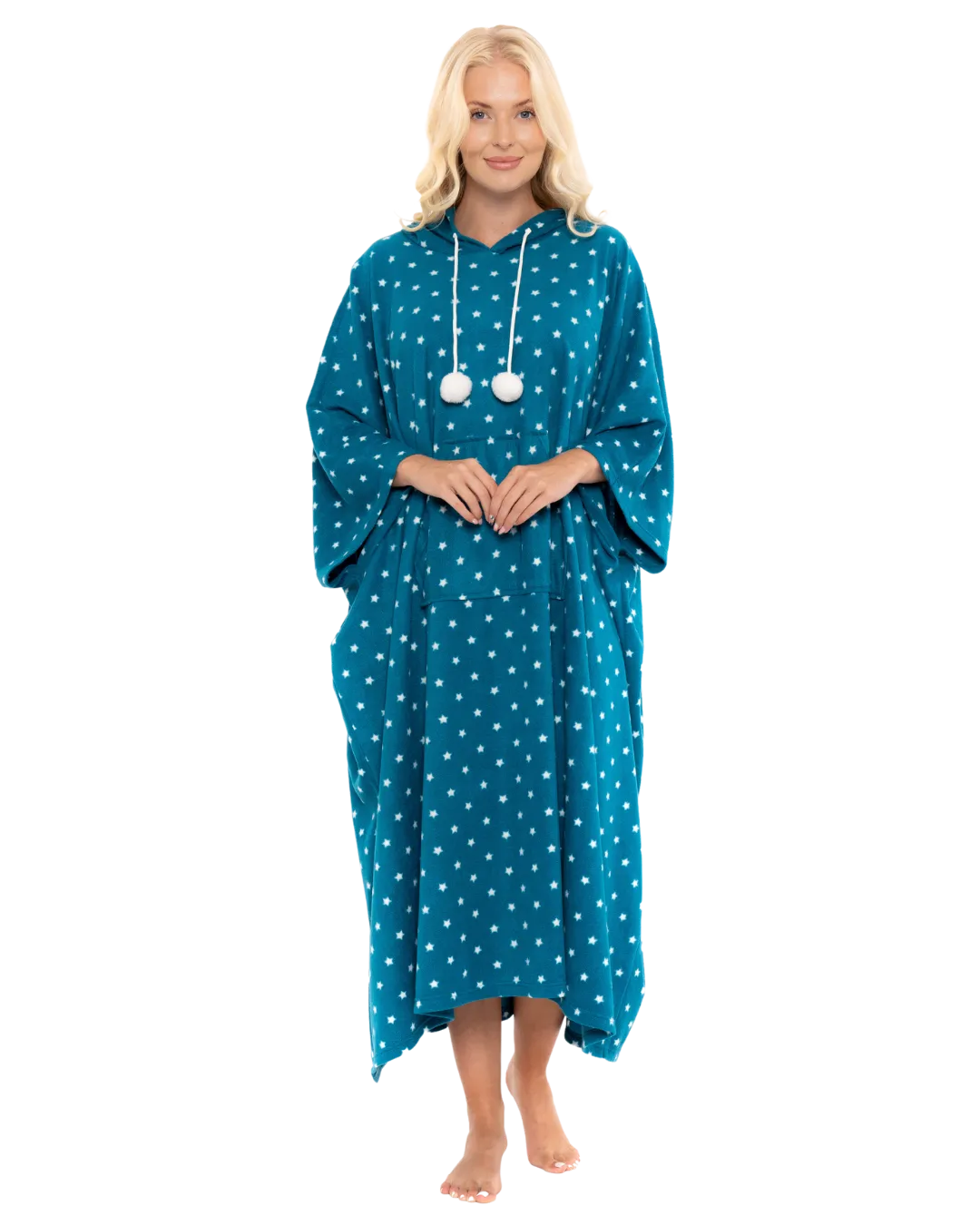 Fleece Oversized Lounger Poncho / Blanket