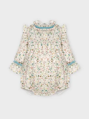Floral Ruffled Romper