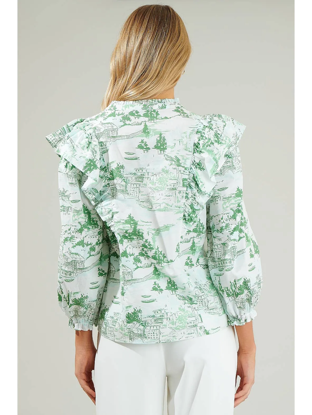 Francine Toile Top