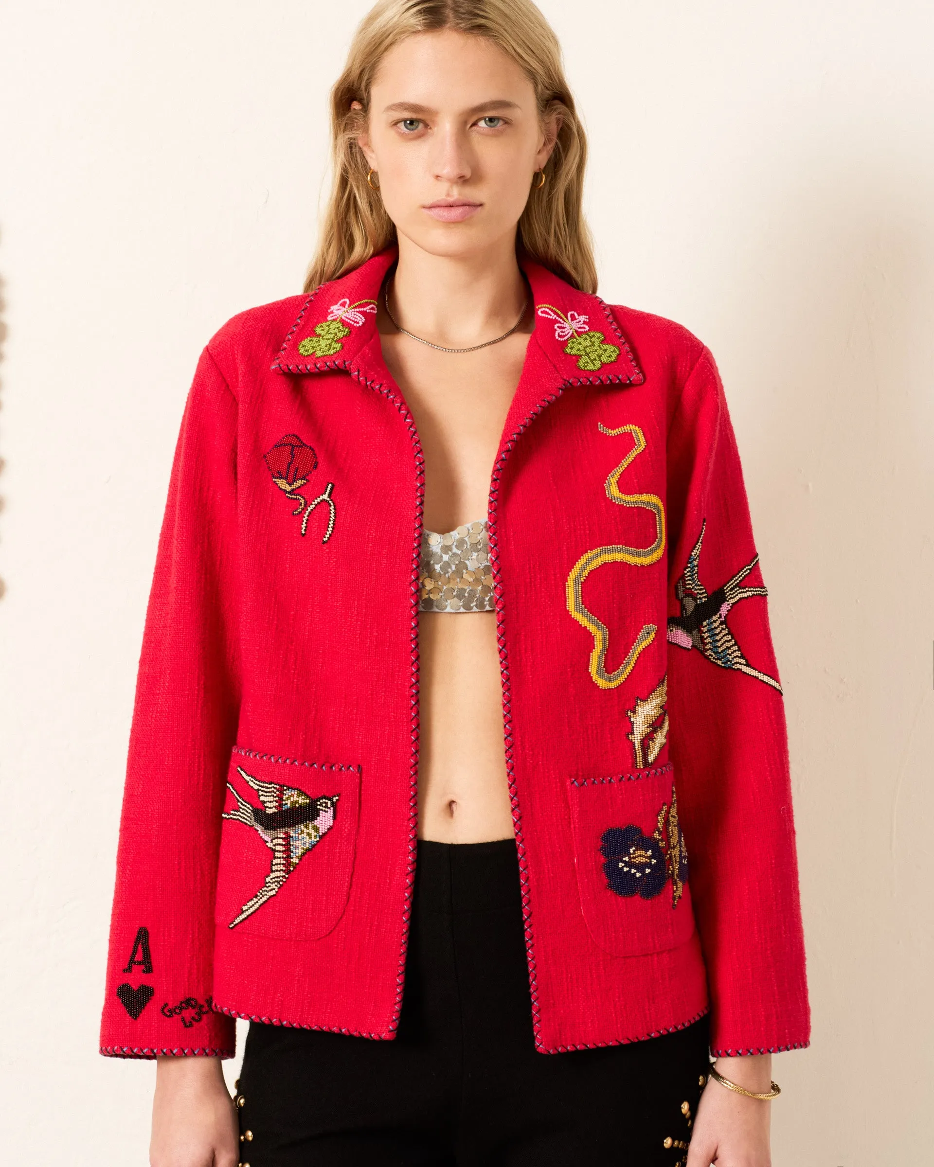 Francis Crimson Tattoo Jacket