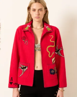 Francis Crimson Tattoo Jacket