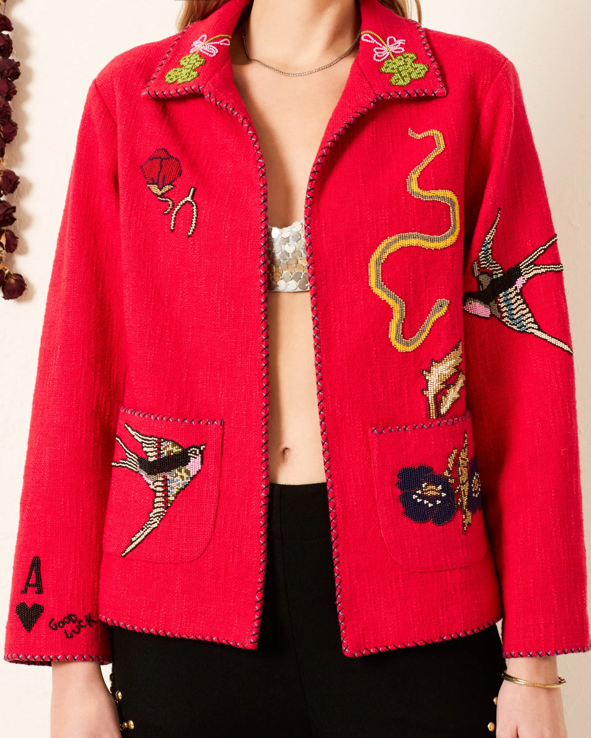 Francis Crimson Tattoo Jacket