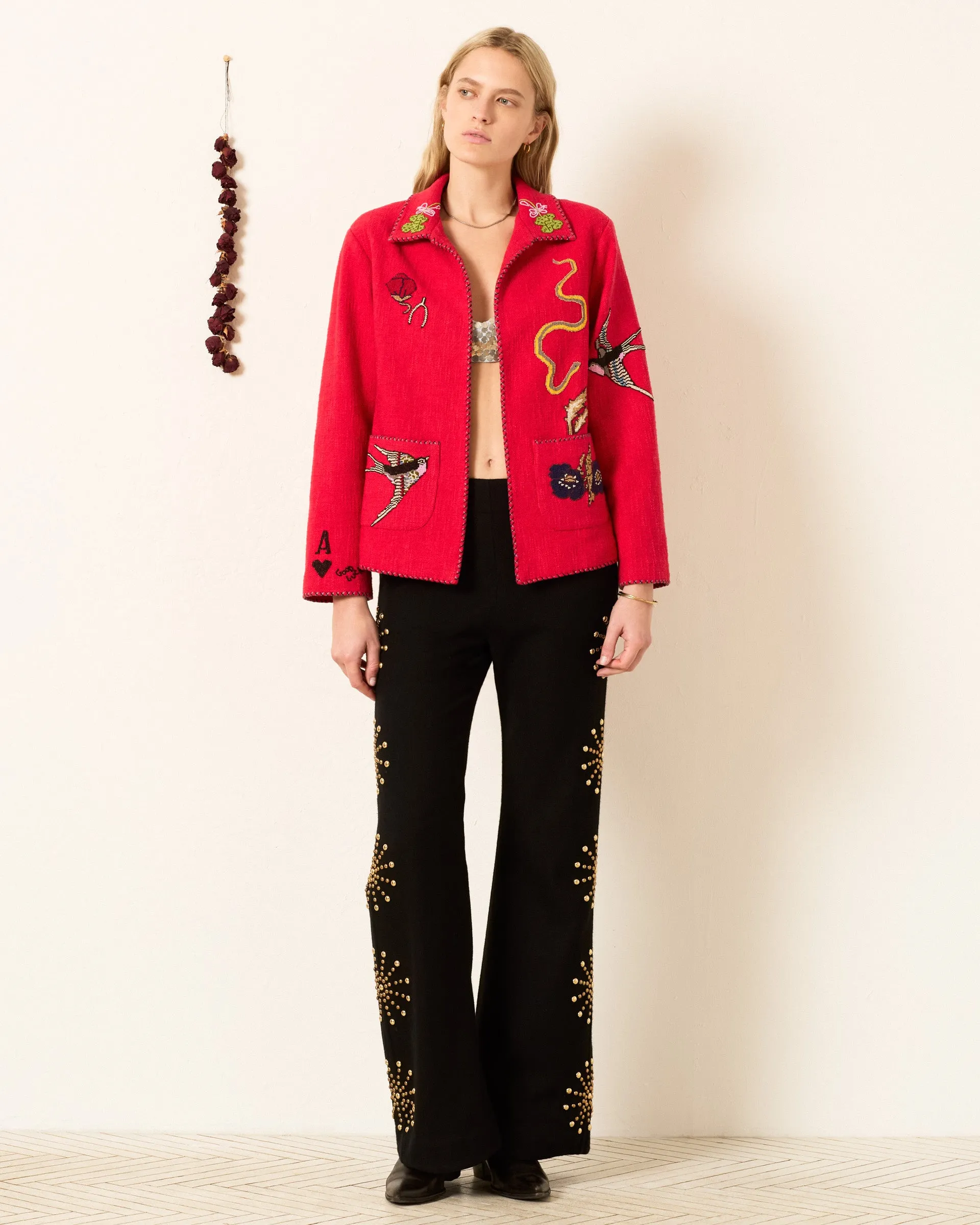 Francis Crimson Tattoo Jacket