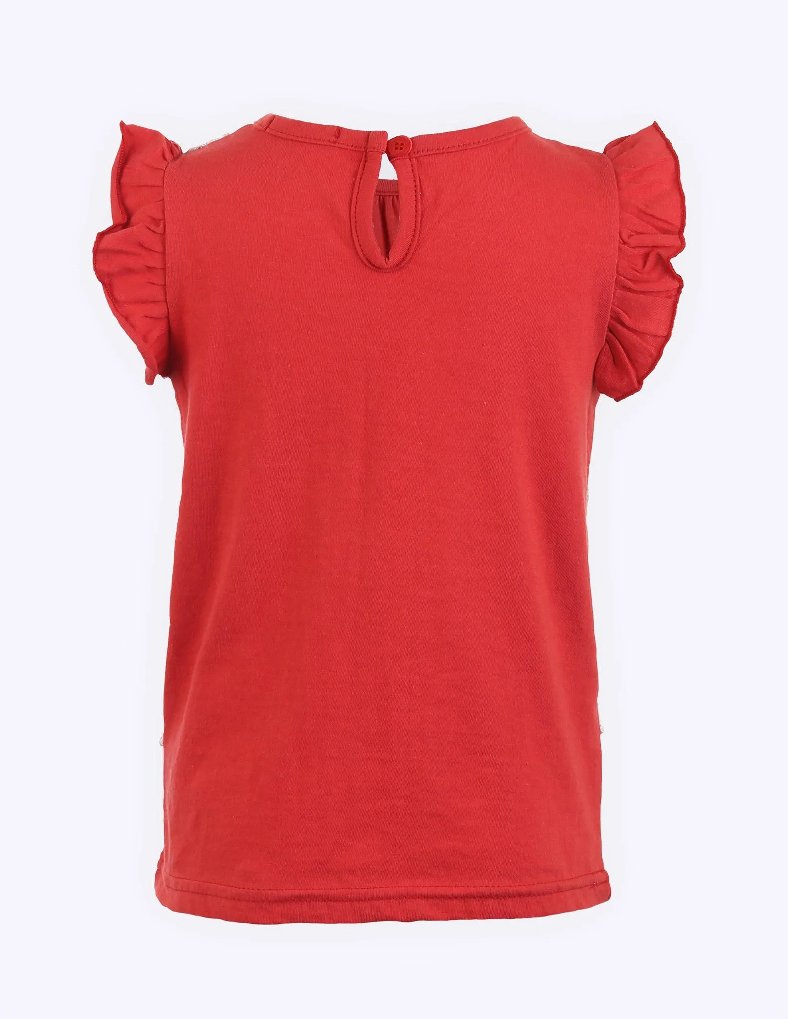 Frilled Sleeve Lace Blouse