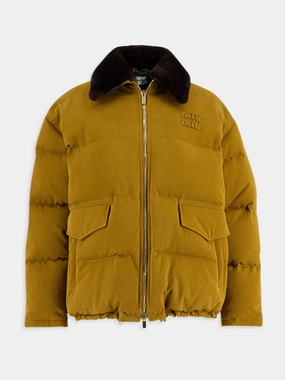Gabardine Down Jacket