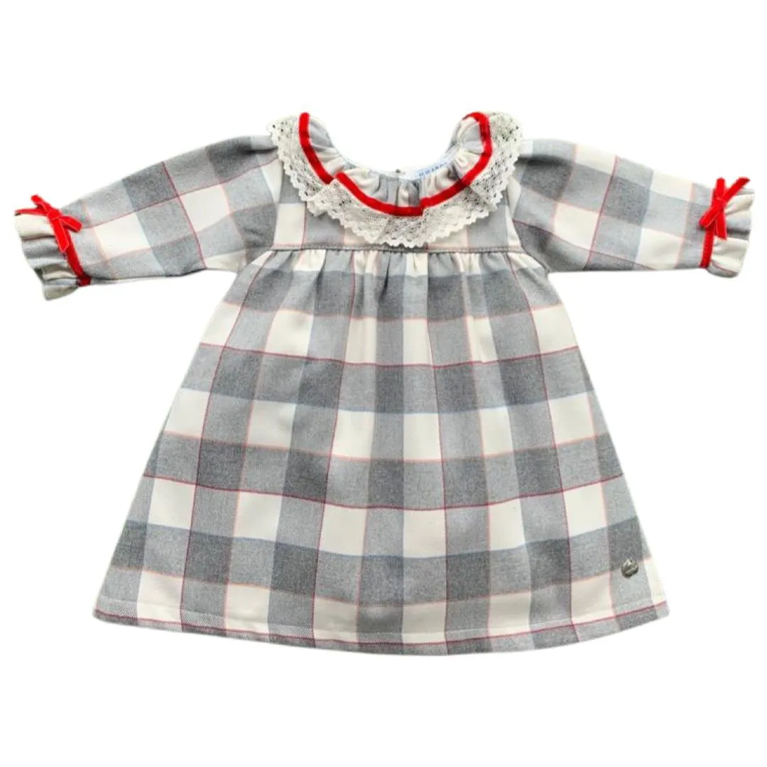 Girls Checked Dress
