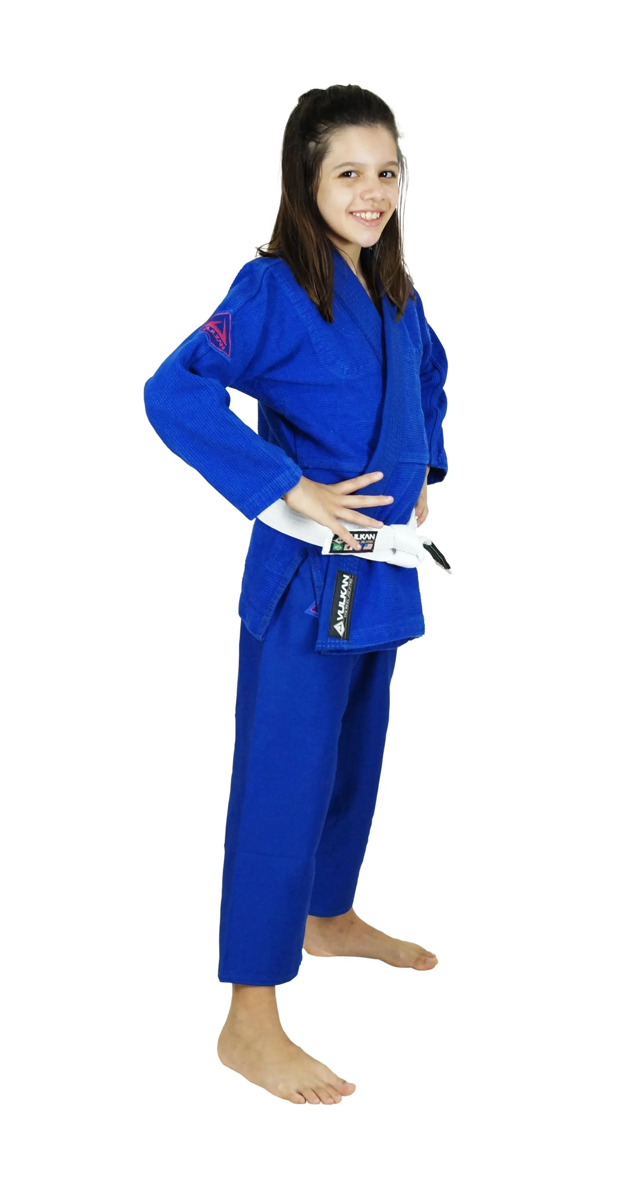 GIRLS PRO EVOLUTION KIDS Jiu-Jitsu Gi (Blue)