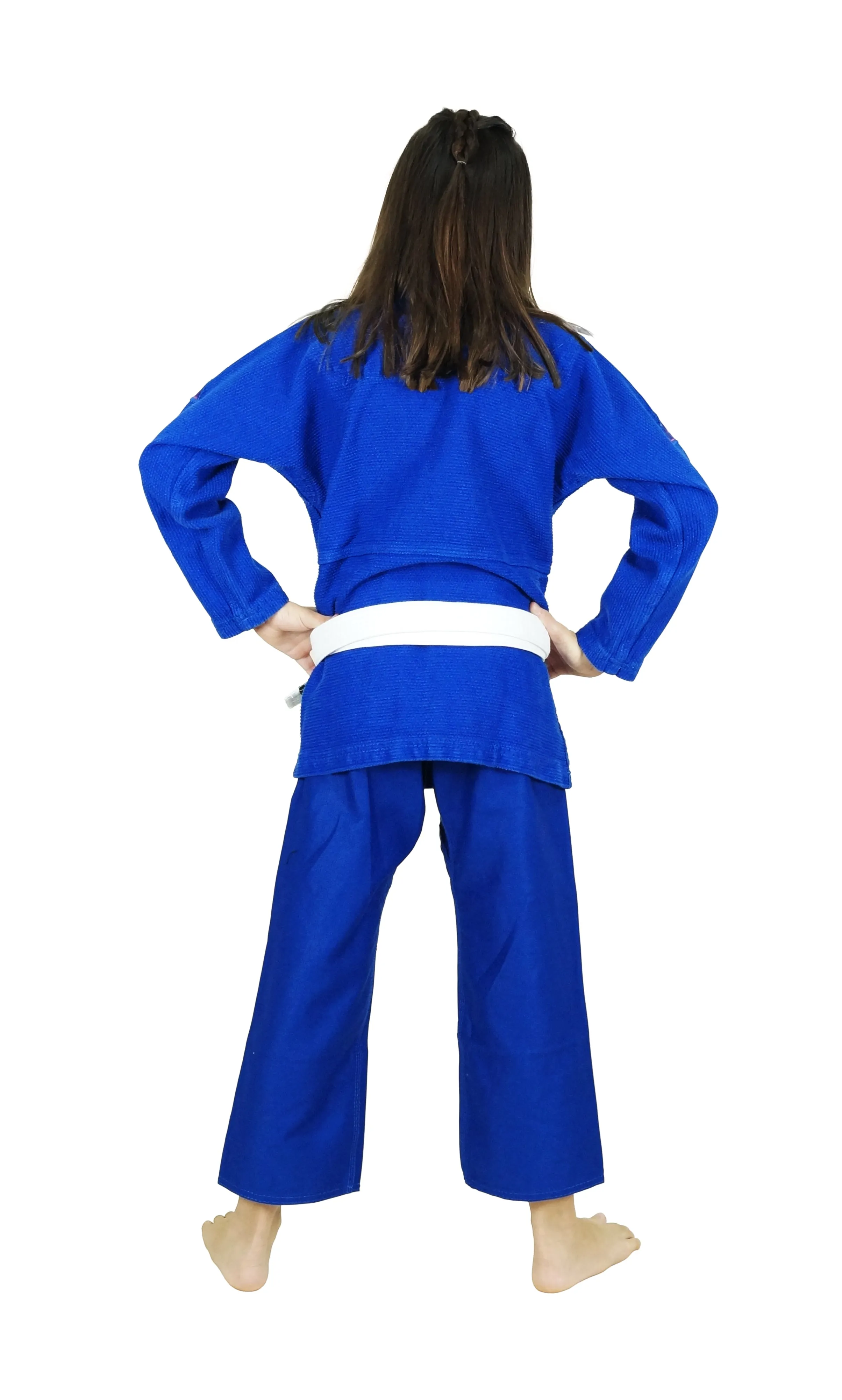 GIRLS PRO EVOLUTION KIDS Jiu-Jitsu Gi (Blue)