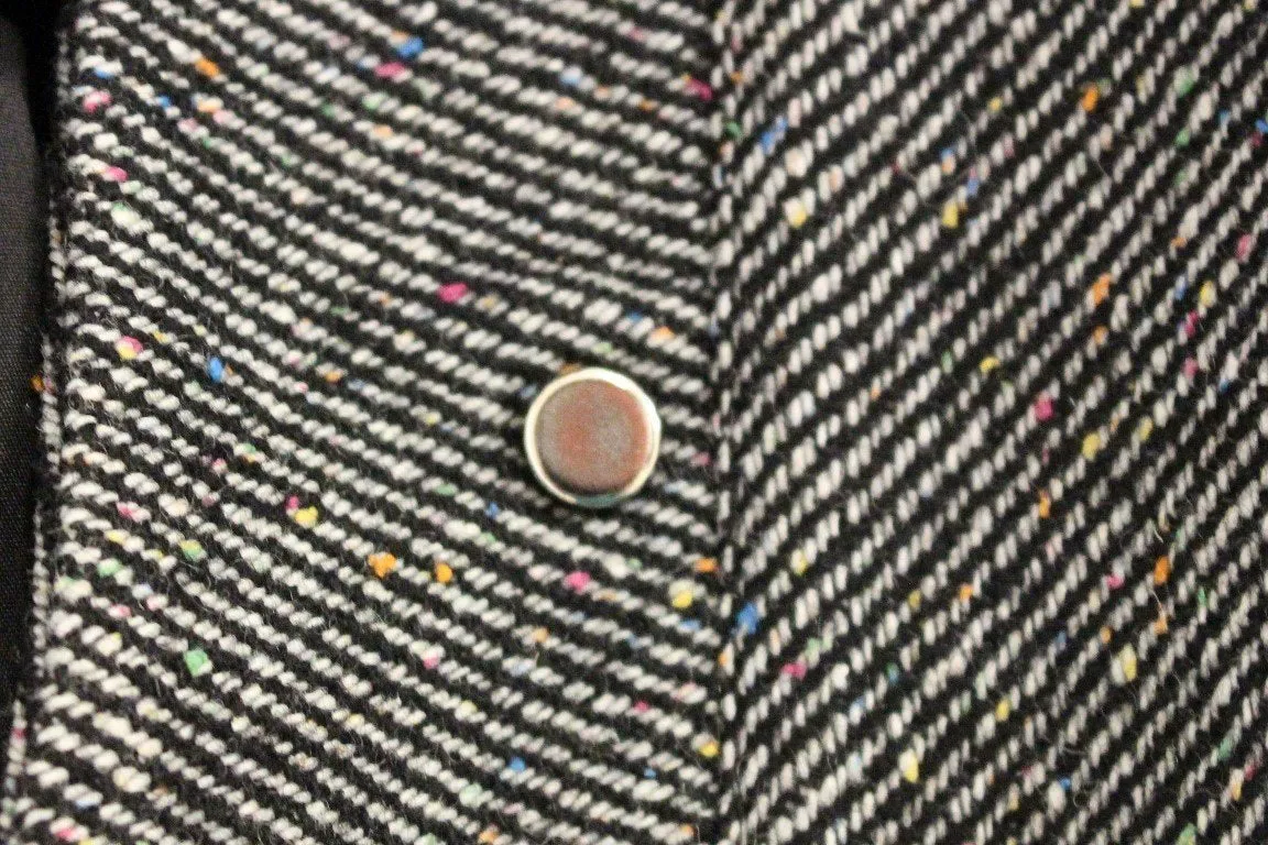 Gray Black Salt Peppar Coat Jacket