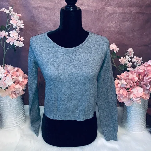 Grey Long Sleeve Sweater