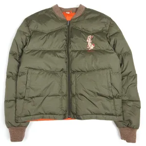 Gucci Green Down Puffer Jacket Size 48