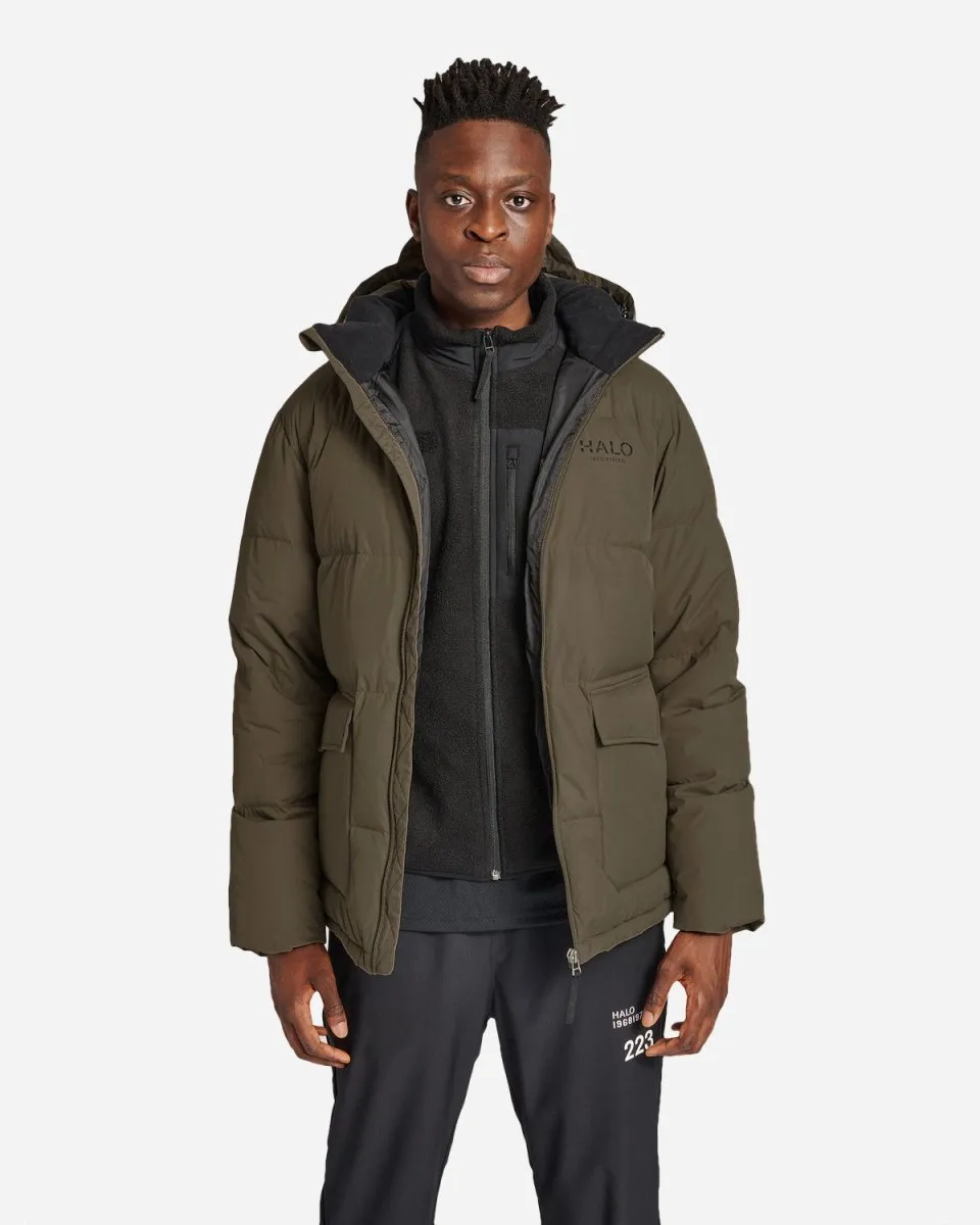 Halo Down Puffer - Major Brown
