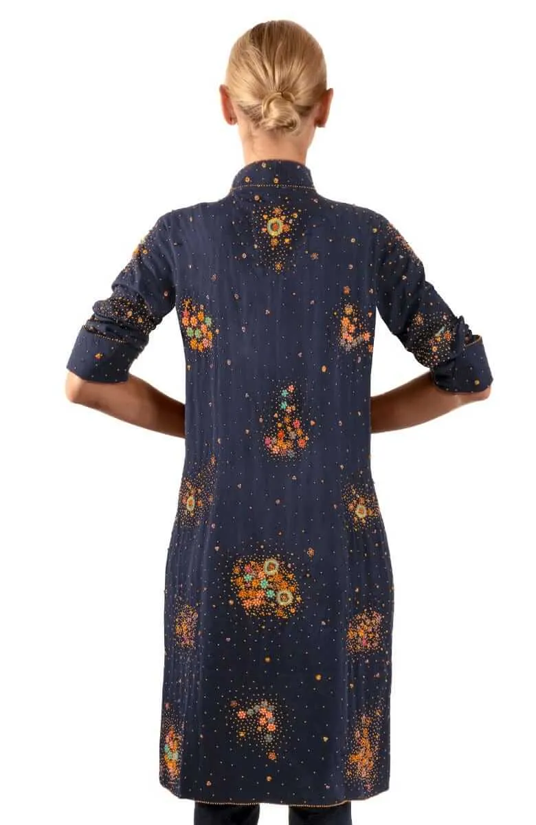 Hand Beaded/Embroidered Constellation Coat - La Di Da