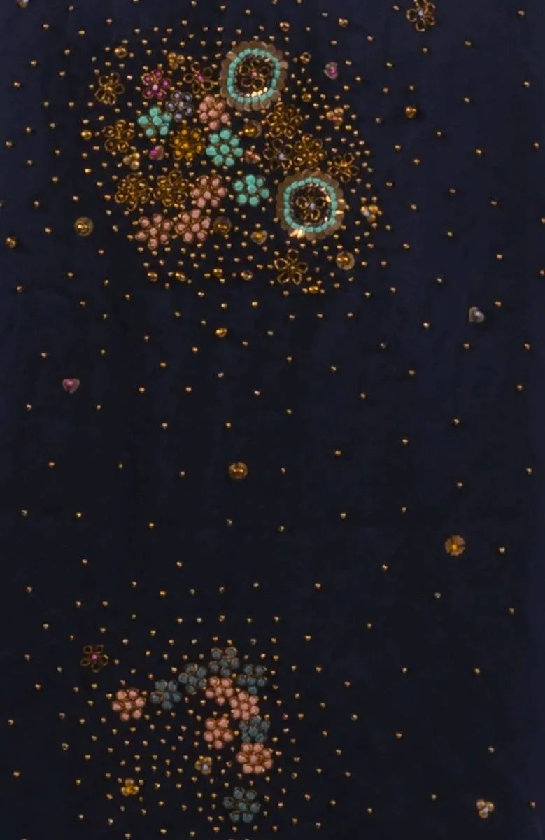 Hand Beaded/Embroidered Constellation Coat - La Di Da