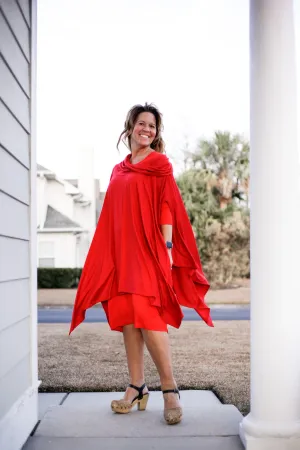 Harlow Cowl Neck Poncho