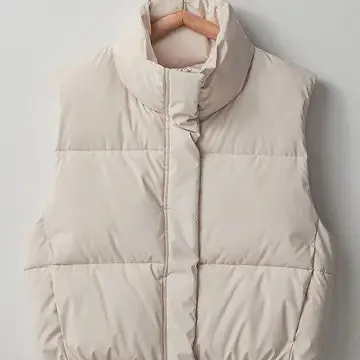 Haven Puffer Vest Ivory
