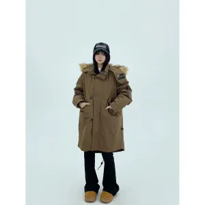 Hooded Winter Down Jacket