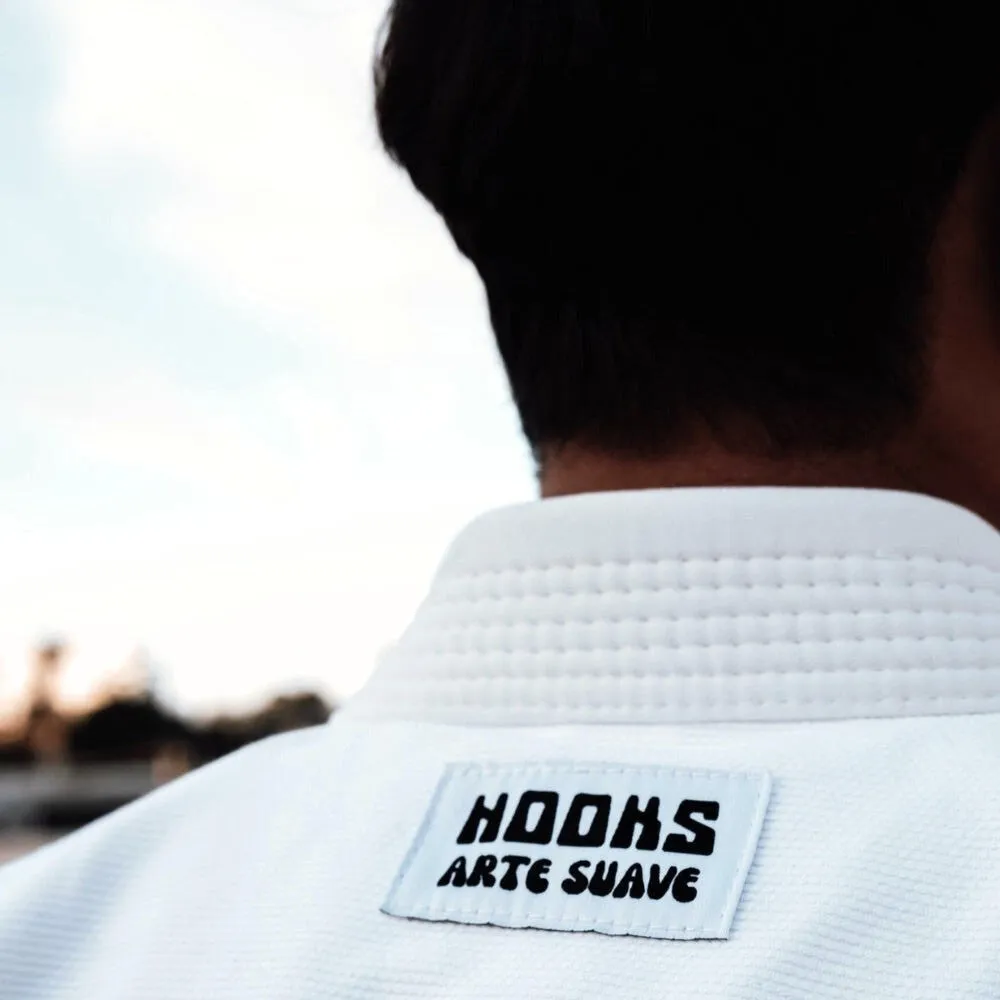 Hooks Arte Suave BJJ Gi - White