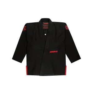Hooks BJJ GI - Prolight - Black w/Red