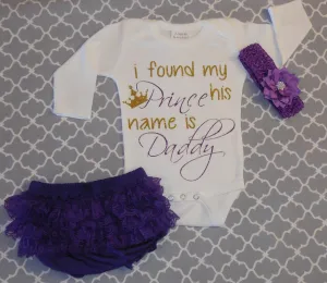 I found my Prince, his name is Daddy!
