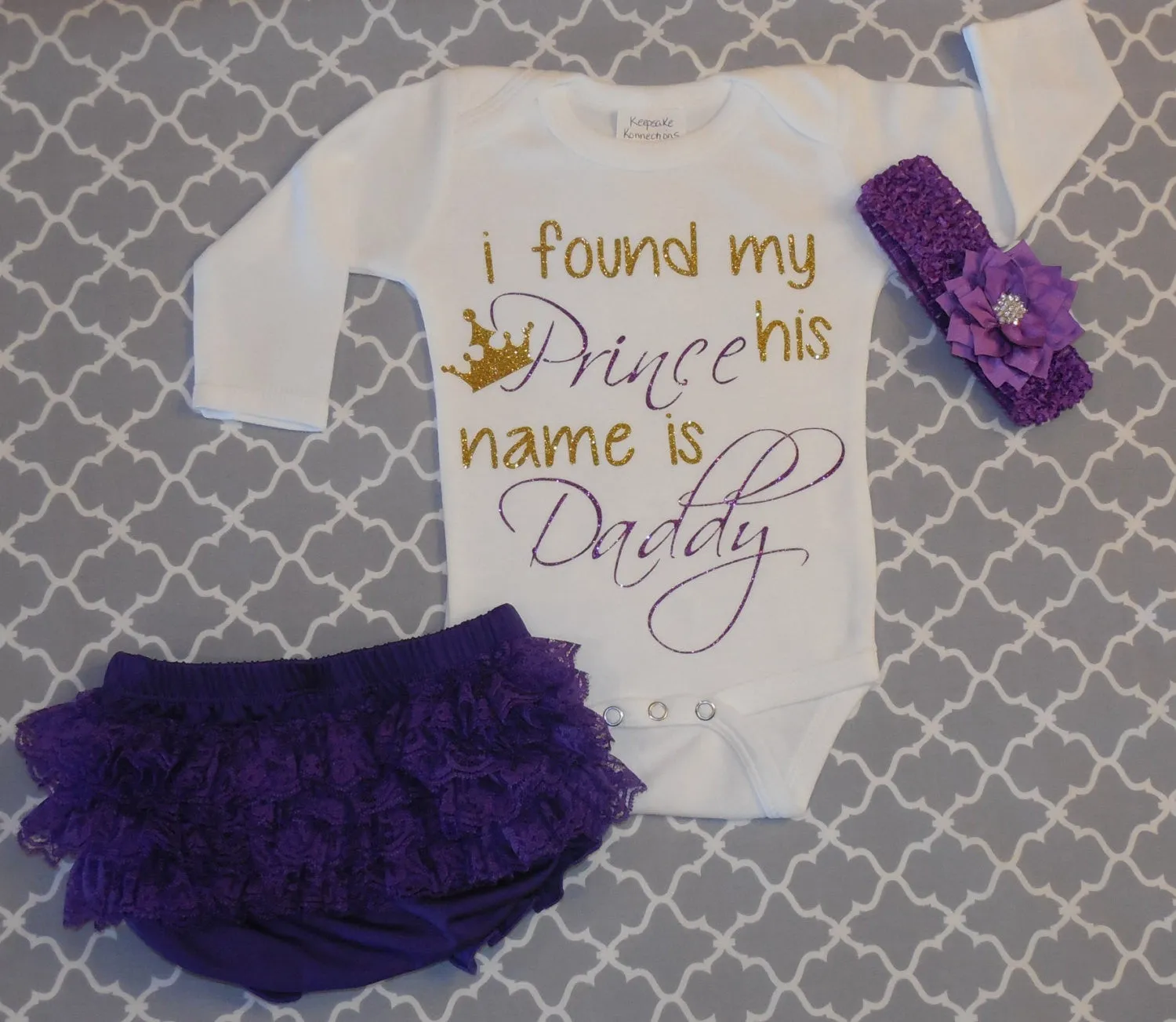 I found my Prince, his name is Daddy!