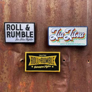 Jiu-Jitsu Patch | Bundle by ROLL & RUMBLE Fight Co.