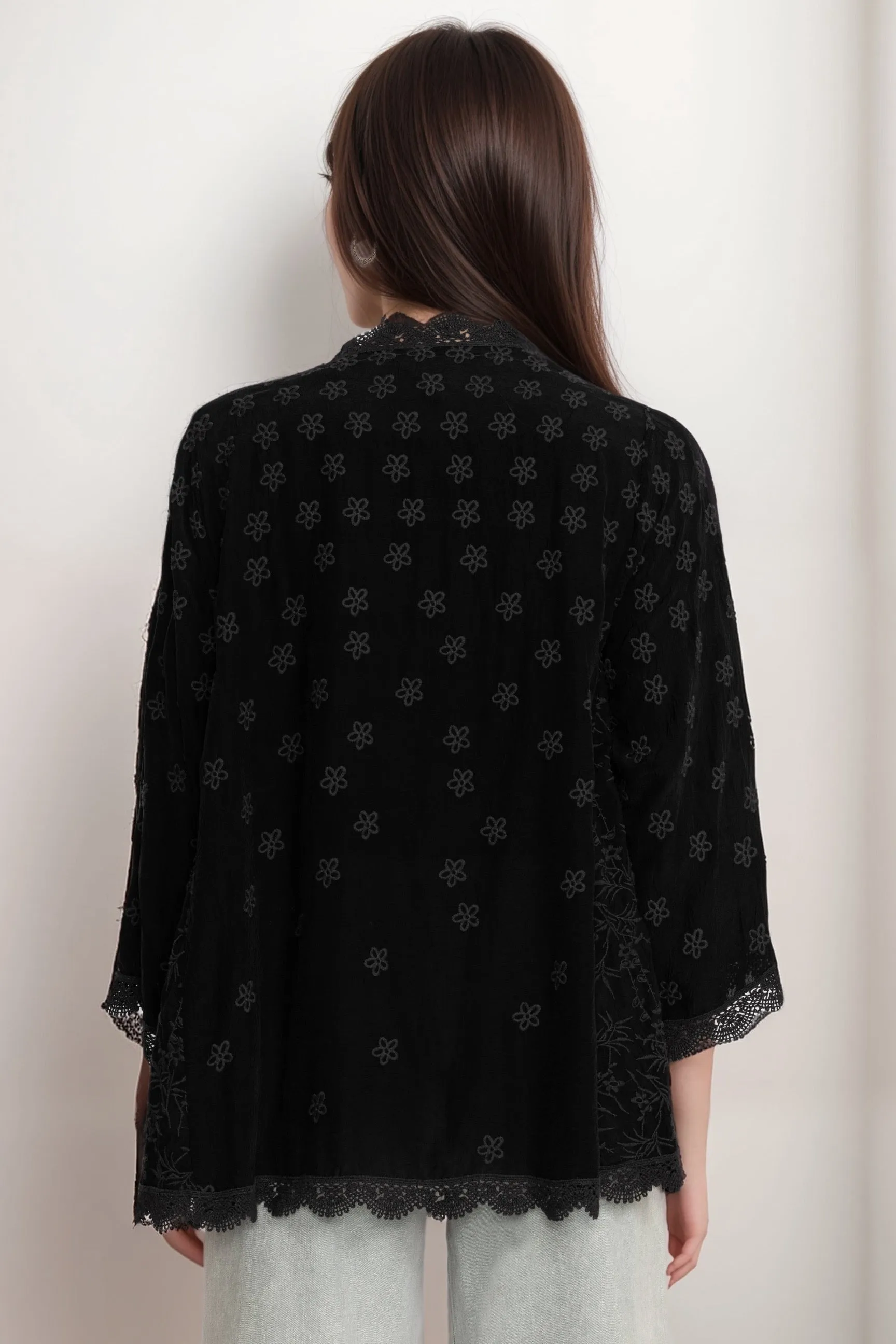 Johnny Was Fleur Du Jour Embroidered Kimono C41024 *