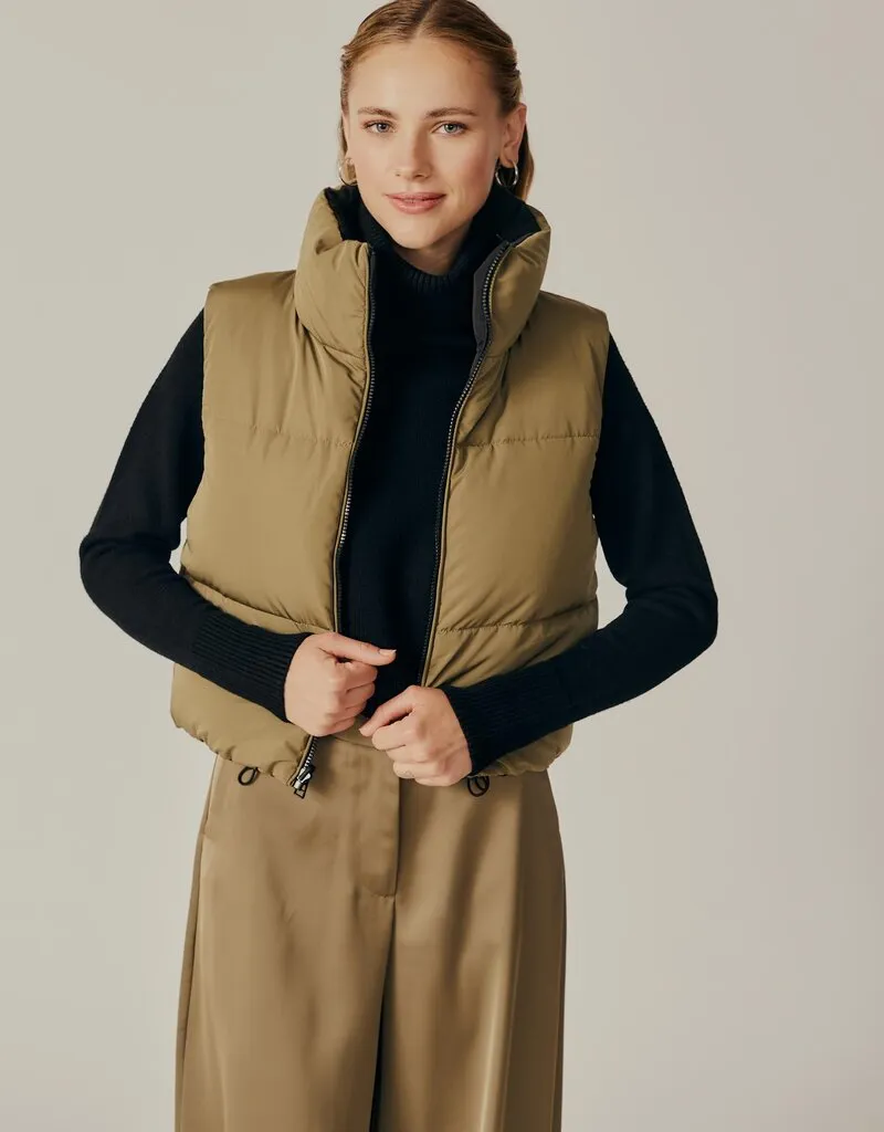 KANSAS REVERSIBLE PUFFER VEST