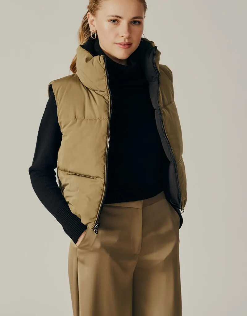 KANSAS REVERSIBLE PUFFER VEST