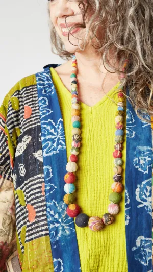 Kantha  Necklace - Kali