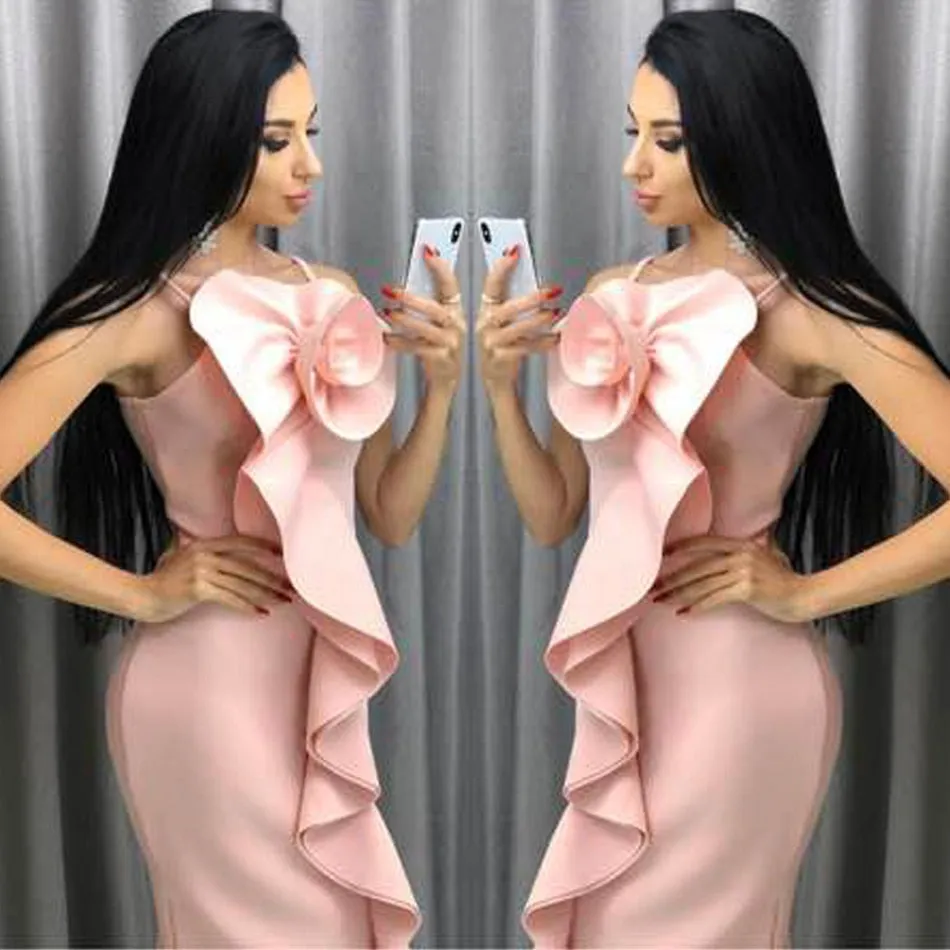 Kelly Klien Celestial Floral Ruffled Dress