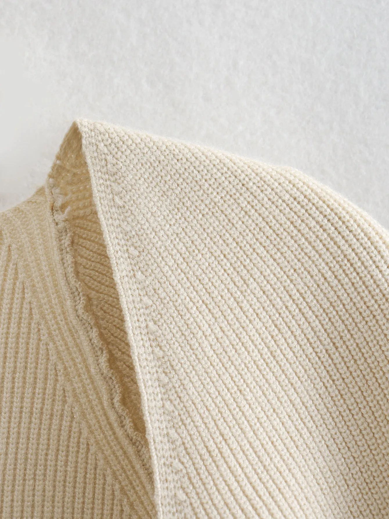 Knit Square Collar Sweaters Shirts Crop Tops Blouses