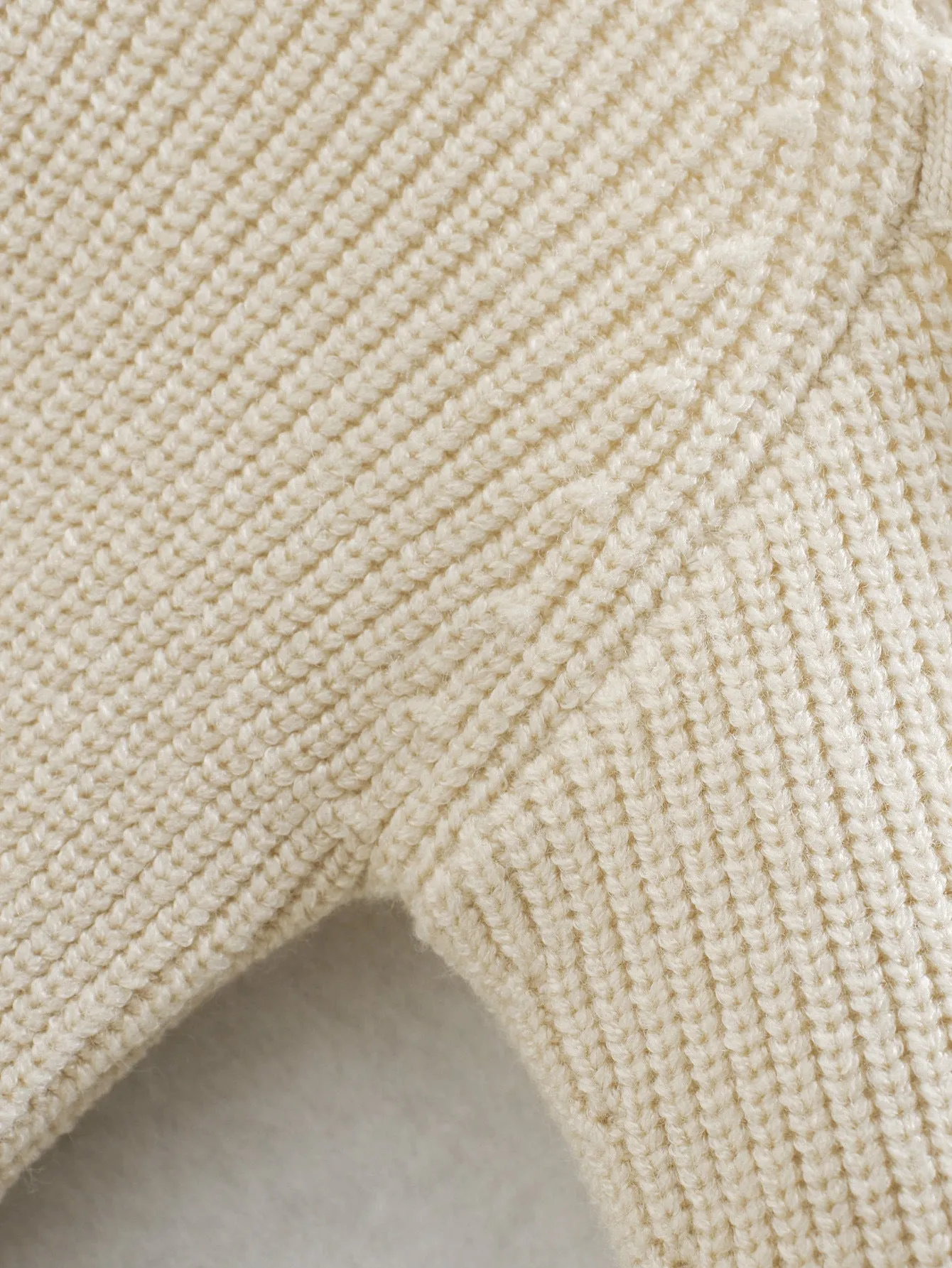 Knit Square Collar Sweaters Shirts Crop Tops Blouses
