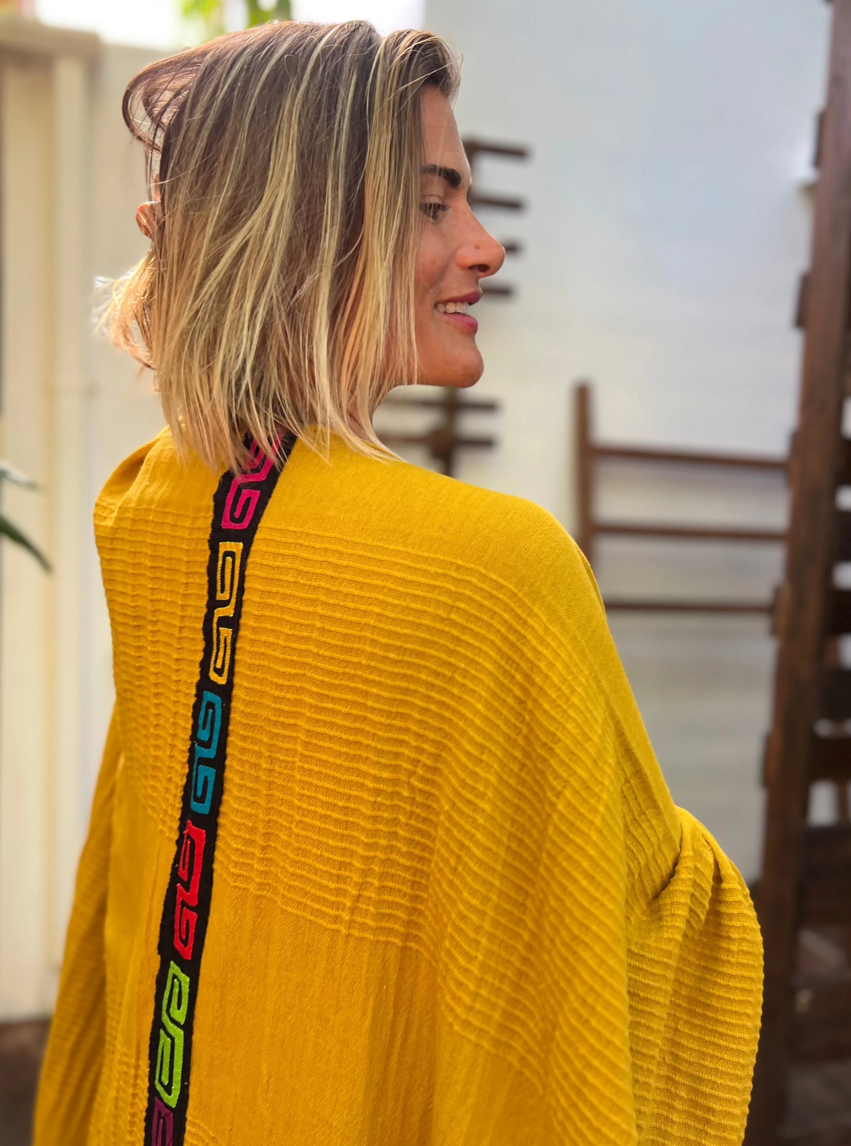 Kuna Dreams | Handwoven Poncho | Her
