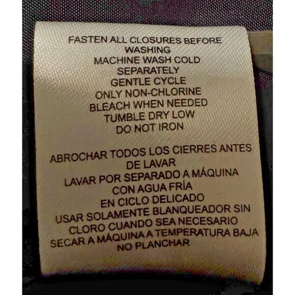 Lands' End Womens XL Black 3-in-1 Systems Jacket Vest Water Resistant Coat Lrg