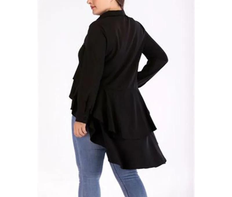 Large Size Autumn Long Sleeve Blouse