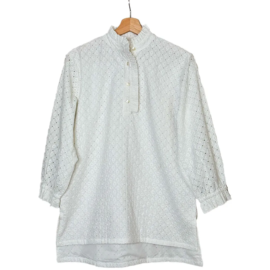 Leigh Eyelet Top
