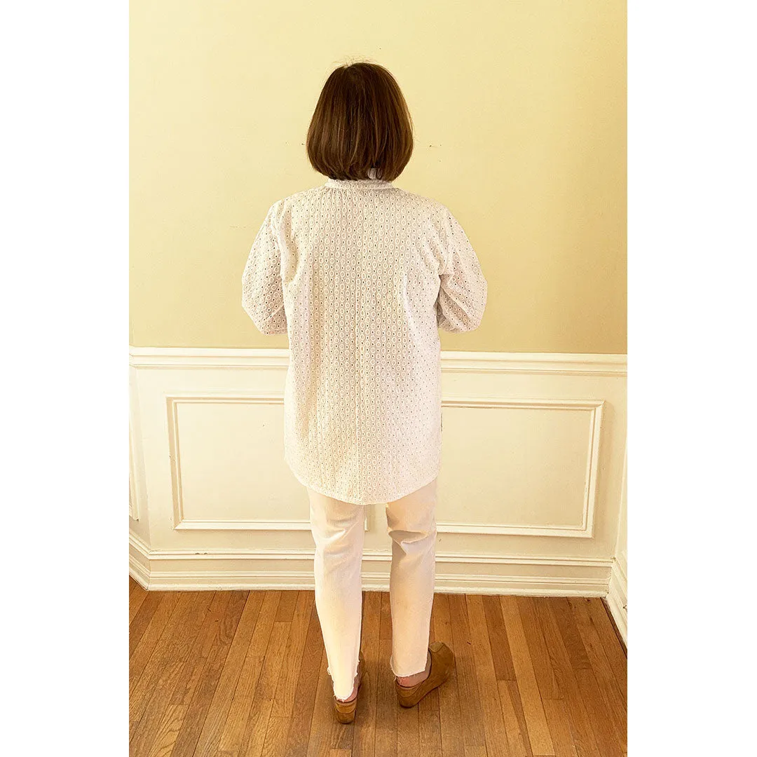 Leigh Eyelet Top